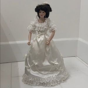 Vintage porcelain doll